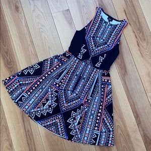 Junior’s Mossimo Abstract Printed Dress